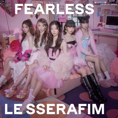 LE SSERAFIM - FEARLESS (Limited Edition B) (CD + DVD)