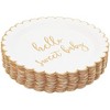 Sparkle and Bash 48-Pack Hello Sweet Baby Disposable Paper Plates 9" Baby Shower Party Supplies - 4 of 4