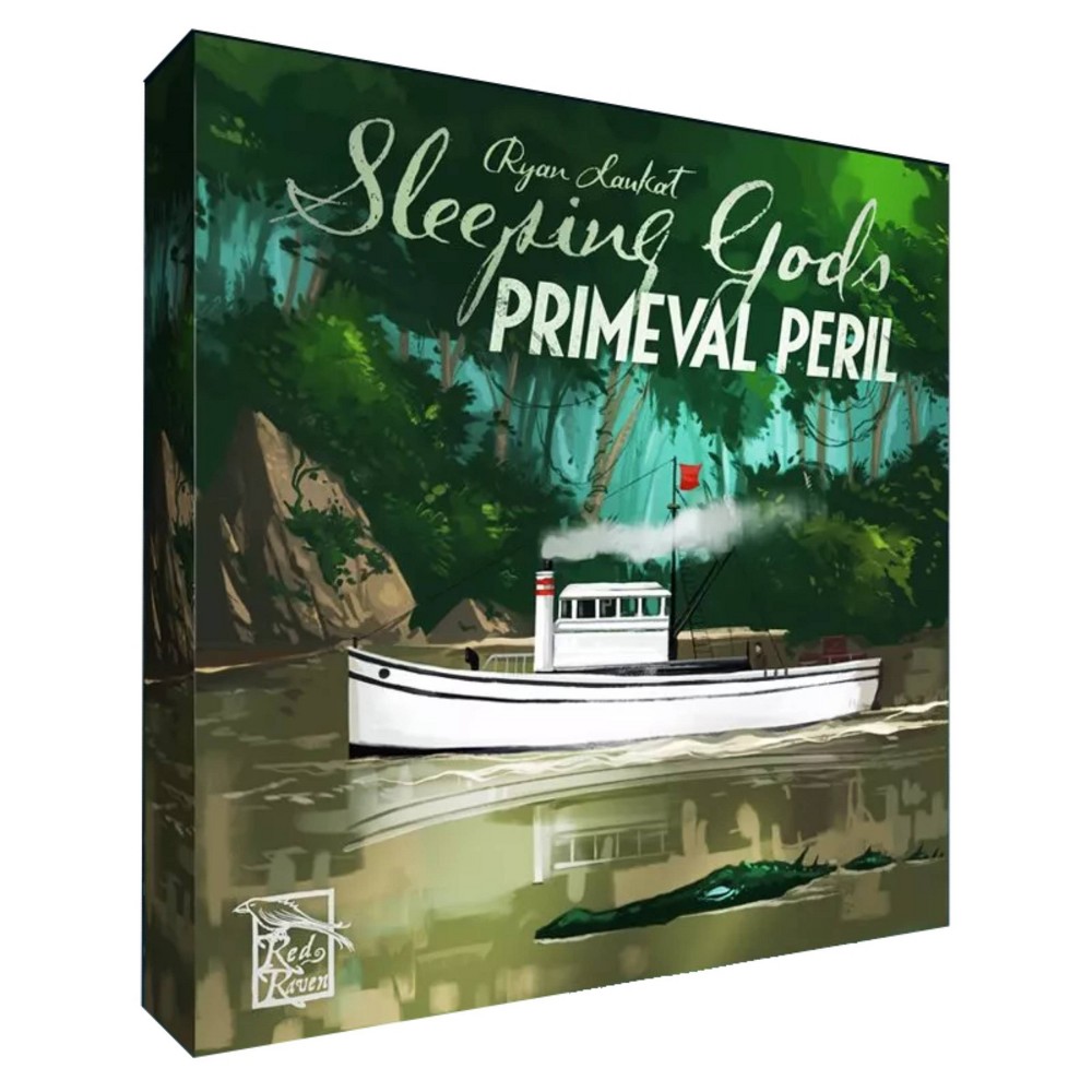 Photos - Board Game Red Raven Games Sleeping Gods Primeval Peril : Cooperative Strategy for 1-4 Players, Problem Solving