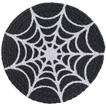 Split P Spider Web Round Trivet Set