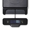 OXO Softworks 5lb Food Scale w/ Pull Out Display Slim Profile Black #5397