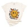 Simply Sage Market S.W.Smiley Be Happy Butterflies Garment Dyed Tee - 2 of 4