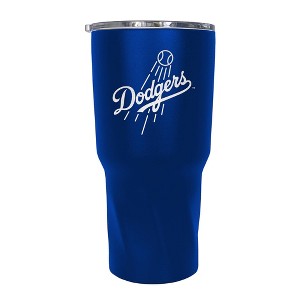 MLB Los Angeles Dodgers 30oz Stainless Steel Travel Tumbler: Portable Drinkware, Acrylic Lid - 1 of 2