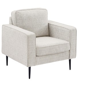 NicBex Upholstered Couch,1-Seater/2-Seater/3-Seater Sofa for Living Room,Bedroom,Office,Apartment,White - 1 of 4