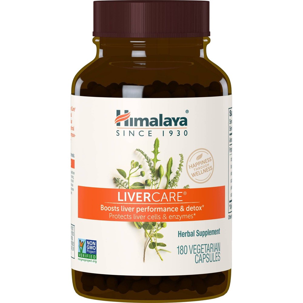 Photos - Vitamins & Minerals Himalaya Herbals Himalaya Liver Care Dietary Supplement Capsules - 180ct 