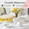 Portmeirion Sophie Conran Lavandula Side Plates - Set of 4, Ripple Edge with Lavender Design - For Tapas, Afternoon Tea & Snacks - 6 Inch - 3 of 4