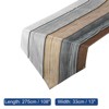 Unique Bargains Linen Fabric Durable Moisture-Wicking Elegant Table Runner 108" x 13" 1 Pc - 2 of 4