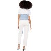 Women's Contrast Striped Corset Top - J2 Fashion - 2 of 3