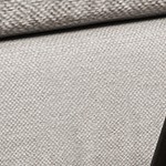 gray glass + black mdf shelf