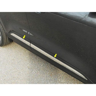 QAA is Compatible with 2020-2020 Ford Escape 4 Piece Stainless Body Molding Insert Trim Kit. MI60360