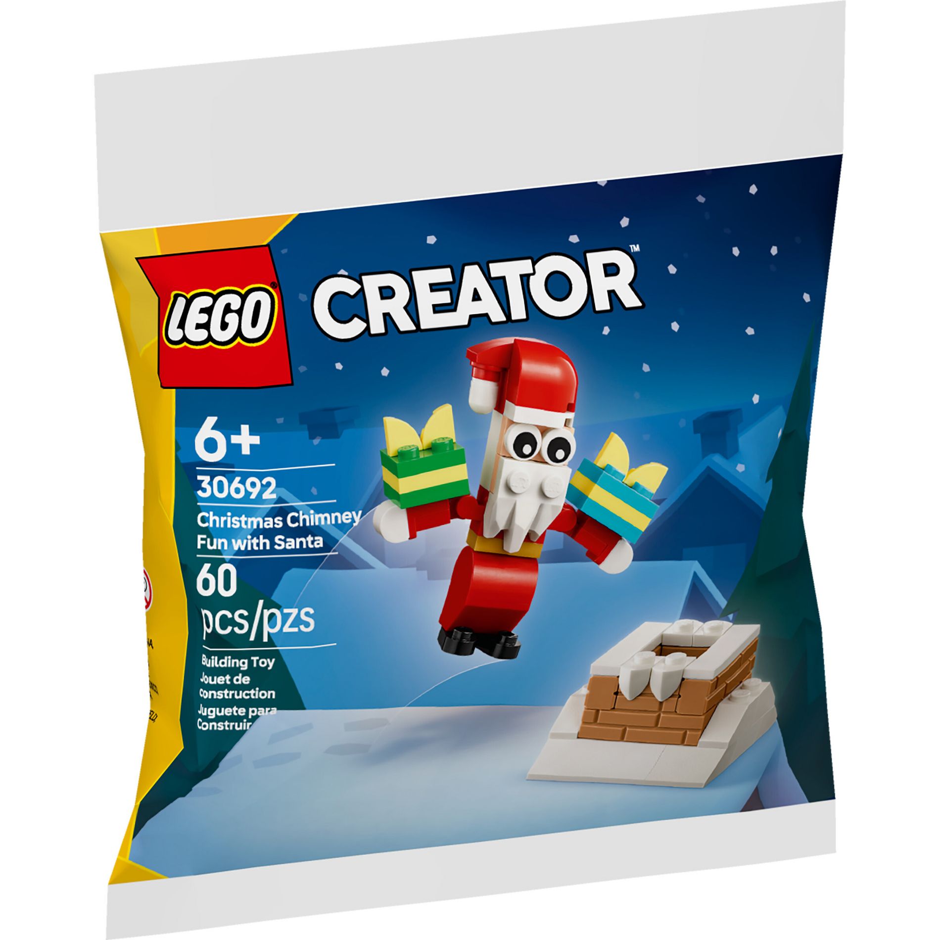 LEGO Creator Christmas Chimney Fun with Santa 30692