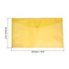 Unique Bargains Home Office Plastic Envelopes File Folders with Snap Button 12 Pcs - 4 of 4
