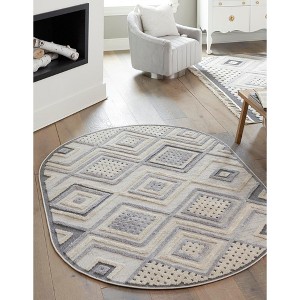 Unique Loom Arlo Collection Area Rug - Hannah (' " x ' "  ) - 1 of 4