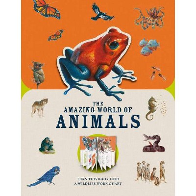 Paperscapes: The Amazing World of Animals - by  Moira Butterfield (Hardcover)