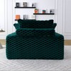 51" Oversized Single Sofa, Chaise Lounge with 2 Pillows, Comfort Accent Chair Armchair, No Assembly Required - ModernLuxe - 4 of 4