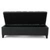 Dexmalle Stoeage Ottoman,Dark Gray - 2 of 4