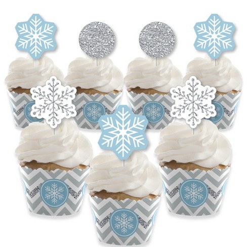Winter Wonderland Snowflake Cupcake Mold