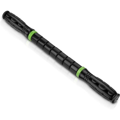 Premium Muscle Roller The Ultimate Massage Roller Stick 17 Inches Recommended by Physical Therapists Promotes Recovery Fast Relief for Cramps