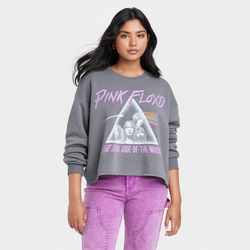 Women's Pink Floyd Graphic Sweatshirt - Gray M