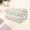 Unique Bargains Women Portable Little Flower Pattern Makeup Bag 1 Pc - 2 of 3