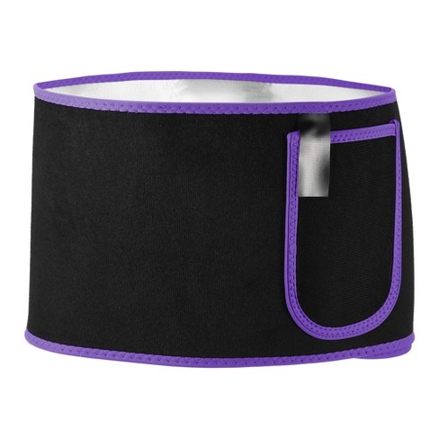 Unique Bargains Sport Slimming Waist Trimmer Purple 1 Pc