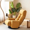 Gulches Sunshine Yellow 360¡ã Swivel Bean Bag Seat - 5-Position Adjustable Lounge Chair with Headrest - 4 of 4