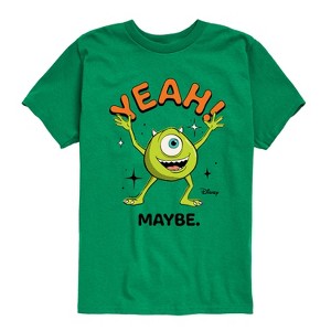 Boys' - Disney - Mike Yeah Maybe Short Sleeve Graphic T-Shirt - 1 of 4