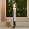 IMC Electric Candle with Warm White LED Bulb and Timer, Antique Bronze, 9in - 2 of 2