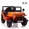 12V Kids Ride On Truck Car with Remote Control, Spring Suspension, Various Speeds, LED Lights, Music, and Safety Belt, Electric Ride On Car Toys - 2 of 4