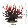 Unique Bargains Colorful Coral Reef Decor Mini Faux Coral Decor for Aquarium Decorations 6.5"x5.83" 1 Pcs - 4 of 4