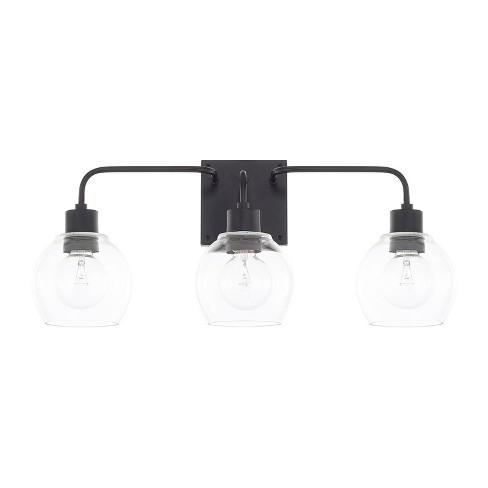 Capital Lighting 120031 426 Tanner 3 Light 24 1 2 Bathroom Vanity Light Matte Black Target