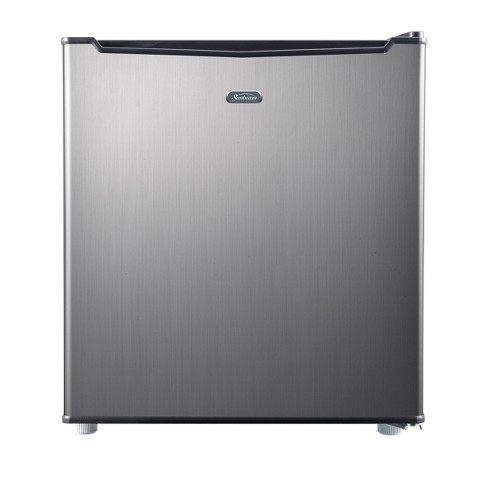 Sunbeam 1 7 Cu Ft Mini Refrigerator Silver Sgr17ms1e Target