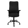 Monarch Specialties Office Chair Adjustable Height Swivel Ergonomic Armrests Computer Desk Work Metal Mesh Black Contemporary Modern - 4 of 4