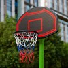 Okak 8/15/16FT Weather-Proof Outdoor Trampolines with Soft Basketball Board, Galvanized Metal Rebounder with Ball and Inflator for Garden, Yard - 4 of 4