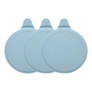 Unique Bargains Bathroom Silicone Flexible Washable Bathtub Sink Drain Cover Plug Stoppers - 1 of 4