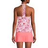 Lands' End Women's Chlorine Resistant Square Neck Halter Tankini Swimsuit Top - 2 of 4