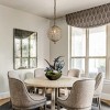 ALOADECOR 1-Light  Antique Gold Globe Sphere Chandelier Small Crystal Vintage Chandelier Cage-Style Shade Pendant Light for Kitchen Island - 4 of 4