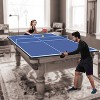 Belatt 9ft Foldable Ping Pong Conversion Top - Professional MDF Table Tennis Surface with Net, 12 EVA Pads, No Assembly Blue - 2 of 4