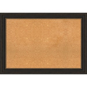 Amanti Art Accent Bronze Framed Corkboard, Natural Cork - 1 of 4