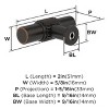 Amerock Farewind Bar Knob for Cabinets, Drawers, and Furniture - 3 of 4