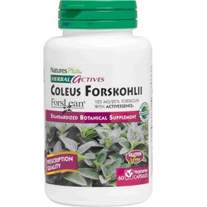 NaturesPlus Herbal Actives Coleus Forskholii 60 Veg Capsules - 1 of 1