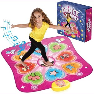 Dance Mat for Kids - Birthday Gift for 4 5 6 7 Year Old Girl - Adjustable Volume, 5 Challenge Levels – Toys for 5 Year Old Girls - 1 of 4