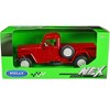 1947 Jeep Willys Pickup Truck Red "NEX Models" Series 1/24 Diecast Model Car by Welly - 3 of 3