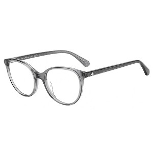 Kate Spade KS Adelle KB7 Womens Oval Eyeglasses Transparent Grey 51mm - 1 of 3