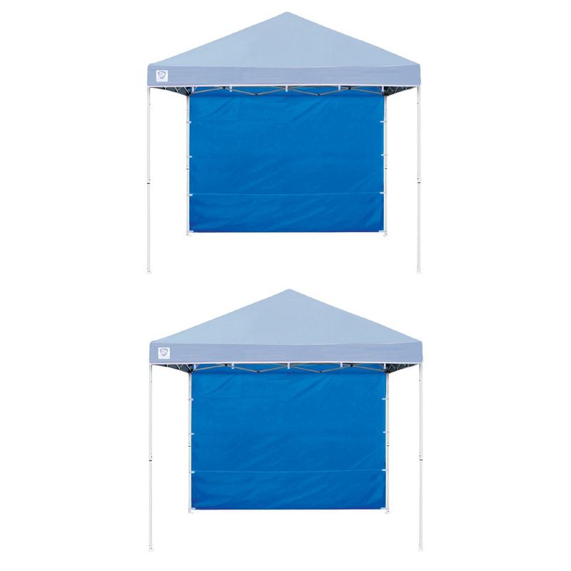 Z Shade 10ft Blue Everest Instant Canopy Tent Taffeta Sidewall Accessory(2 Pack), 1 of 6