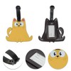 Unique Bargains Smiling Cat Luggage Tag 1 Pc - 3 of 4