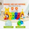 VEVOR Caterpillar Tunnel for Kids, Outdoor Indoor Climb and Crawl Through, Play Equipment for Toddler,Boys,Girls,Baby 3-6, 4 Sections, Multicolor - 3 of 4