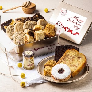 Dulcet Gift Baskets Deluxe Honey & Pastry Gift Tin - 1 of 4