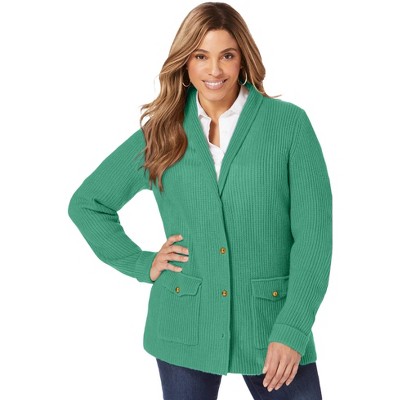 Jessica London Women's Plus Size Shaker Blazer