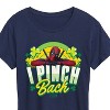 Women's - Marvel - St. Patrick's Day I Pinch Back Short Sleeve Graphic T-Shirt - 2 of 4
